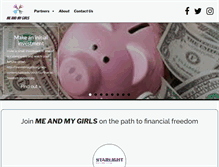 Tablet Screenshot of meandmygirls.org